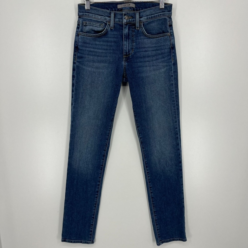 Joes Jeans Womens Skinny Mid Rise Dark Wash Stretch Denim Size 28